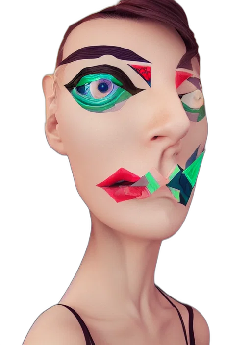 mask, face, jewelry, staff transparent PNG cut-out