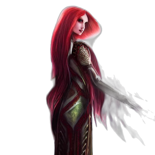 dress, staff, fantasy art, concept art, pixel art, 3d render, fire, red transparent PNG cut-out