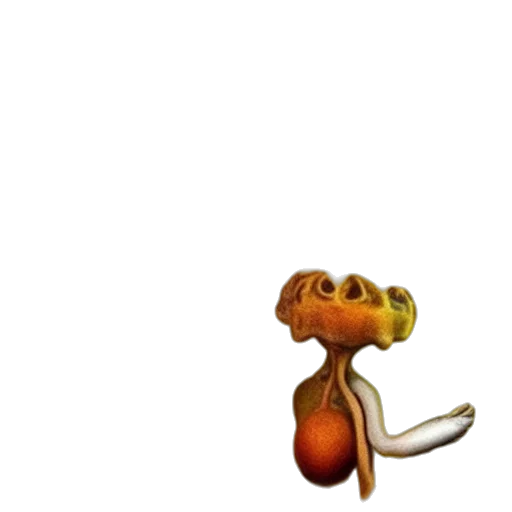 animal, staff, creature, food, 3d render, concept art, pixel art, four transparent PNG cut-out