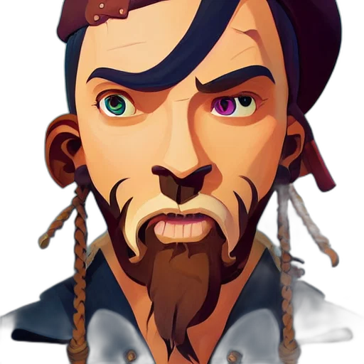 face, staff, weapon, concept art transparent PNG cut-out