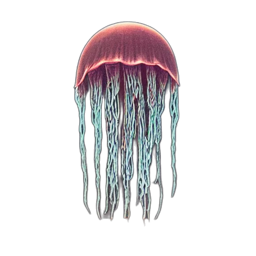 hair, hat, crown, creature, 3d render, concept art, vaporwave, watercolor transparent PNG cut-out