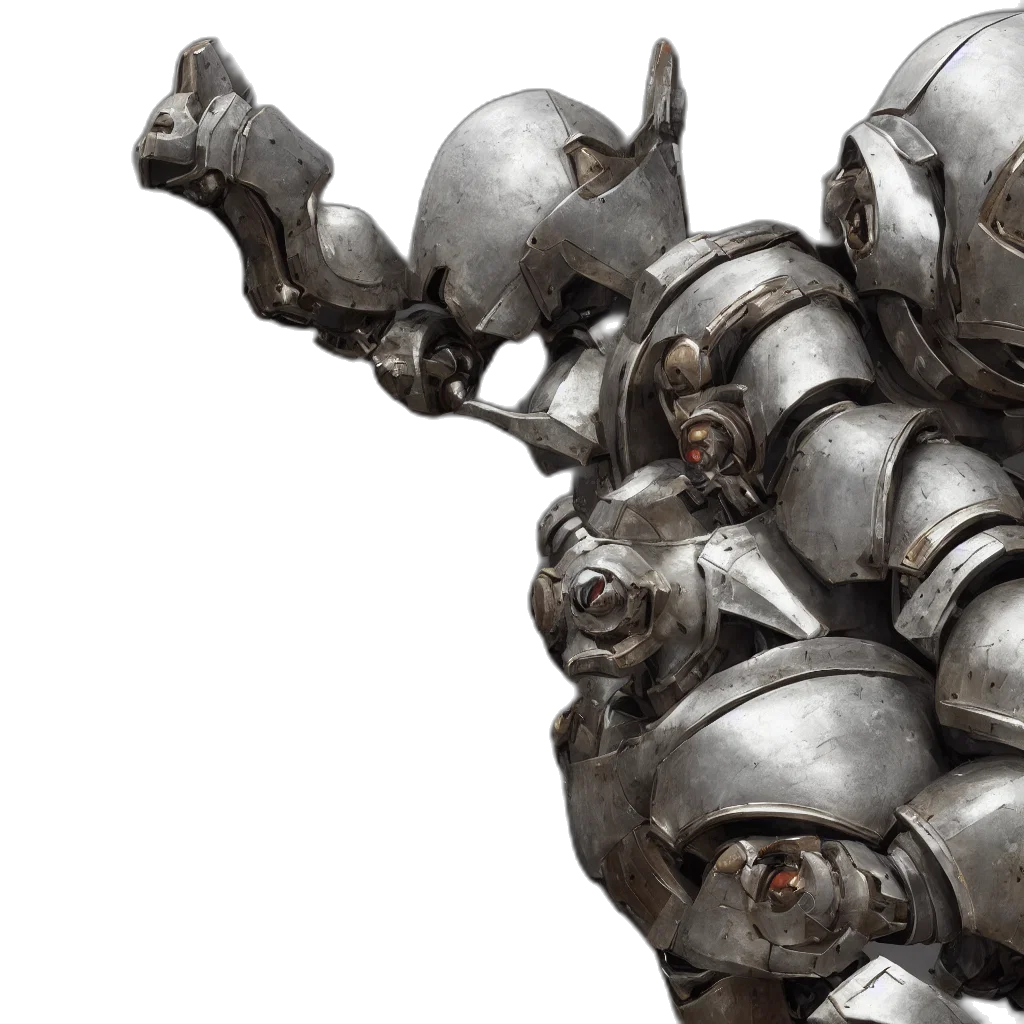 robot, sword, weapon, concept art transparent PNG cut-out