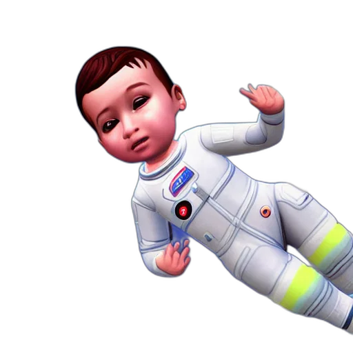 3d render, concept art, pixel art, cartoon transparent PNG cut-out