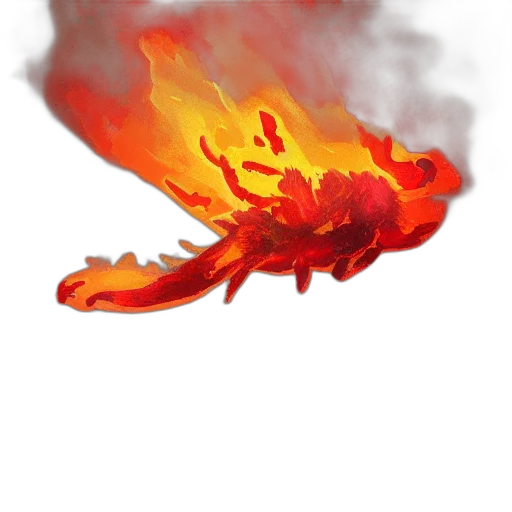 dragon, weapon, mask, crown, concept art, fantasy art, watercolor, photorealistic transparent PNG cut-out