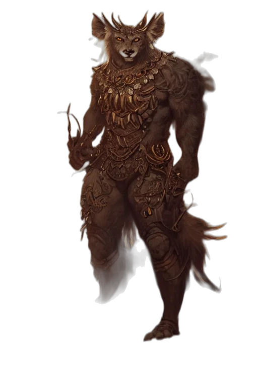 creature, animal, mask, staff transparent PNG cut-out