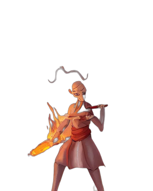 staff, weapon, dragon, sword, concept art, fantasy art, pixel art, watercolor transparent PNG cut-out