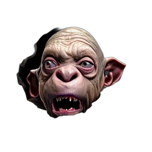 face, creature, mask, animal transparent PNG cut-out