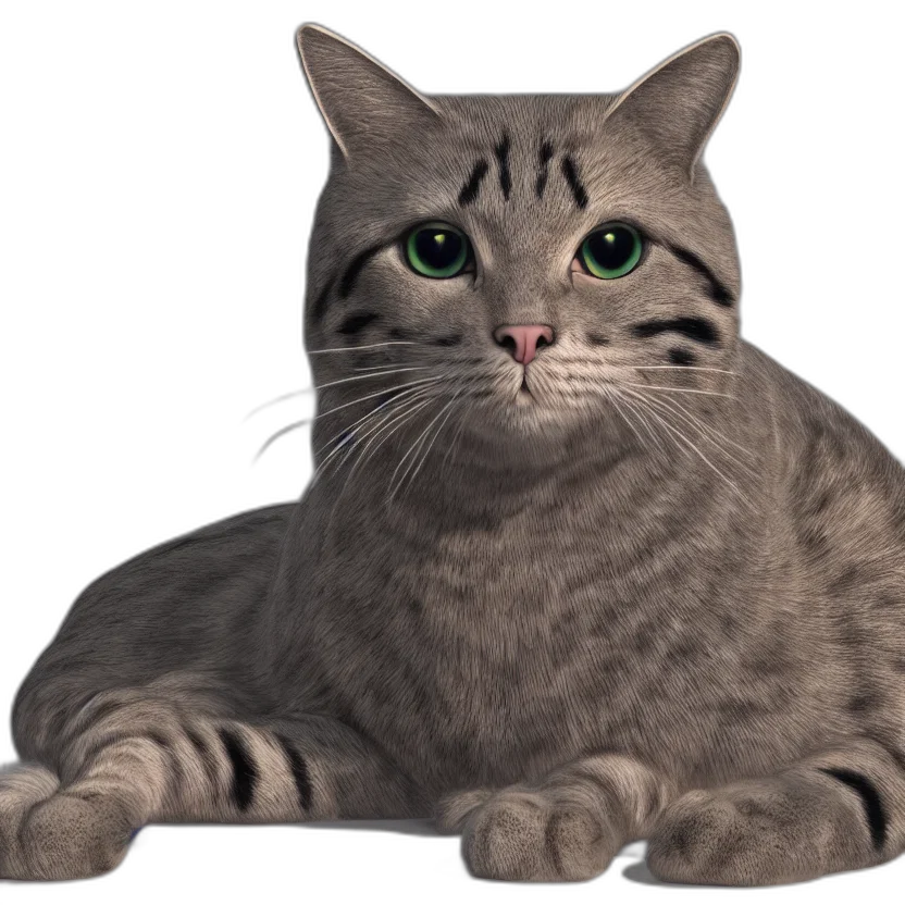 animal, creature, face, staff, photorealistic, 3d render, concept art, pixel art transparent PNG cut-out