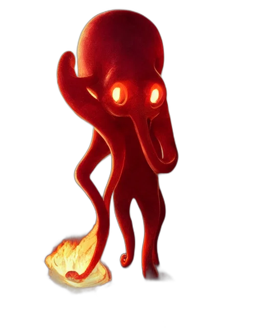 creature, food, staff, animal, concept art, 3d render, pixel art, fantasy art transparent PNG cut-out