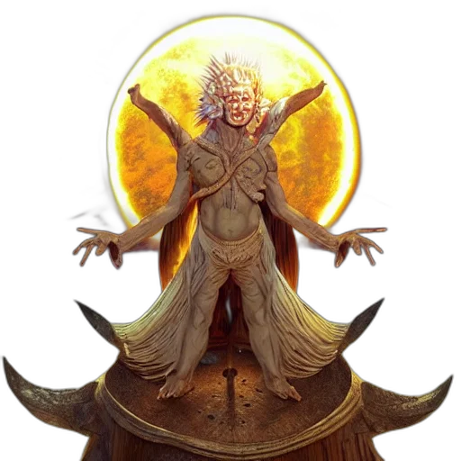 staff, creature, mask, dragon transparent PNG cut-out