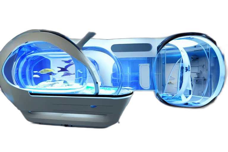 car, 3d render, concept art, cyberpunk transparent PNG cut-out