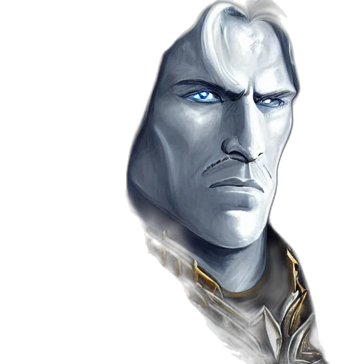 face, staff, sword, mask, fantasy art, concept art, photorealistic, comic book art transparent PNG cut-out