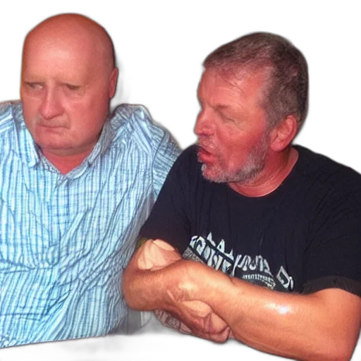 dad, alcoholic, forcing, wait, him, finish, his, beer transparent PNG cut-out