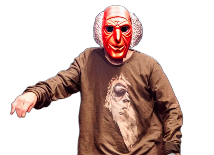mask, jacket, creature, face transparent PNG cut-out