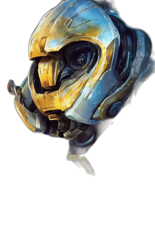 mask, robot, face, weapon transparent PNG cut-out