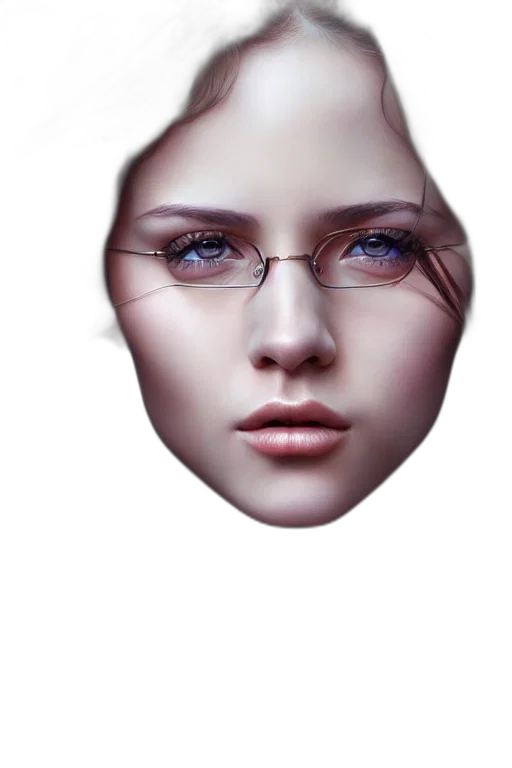 face, robot, mask, crown, photorealistic, 3d render, concept art, cyberpunk transparent PNG cut-out