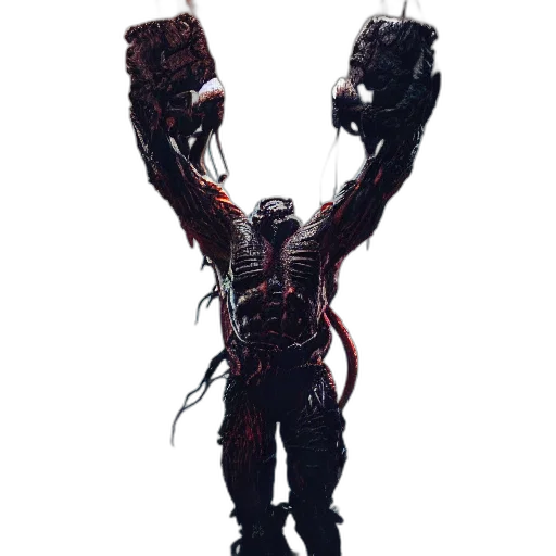 creature, robot, animal, staff transparent PNG cut-out
