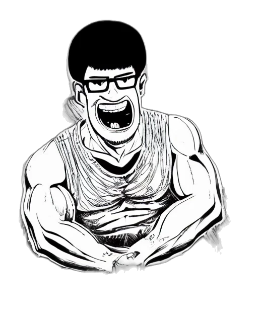 cartoon, comic book art, photorealistic, pencil sketch, highly, detailed, ink, illustration transparent PNG cut-out