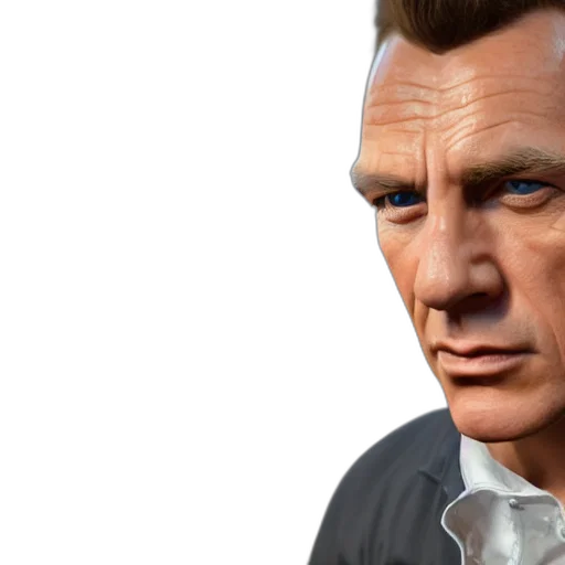 face, 3d render, photorealistic, concept art, portrait, highly, detailed, bright transparent PNG cut-out