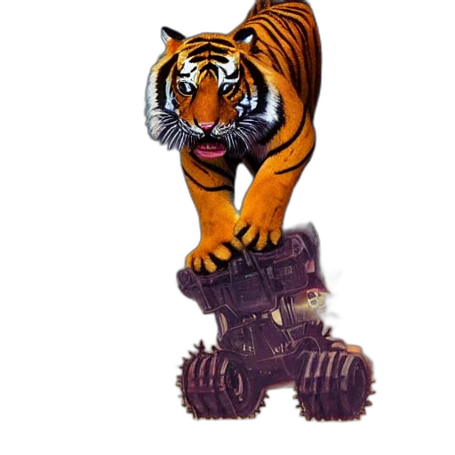 animal, robot, creature, car transparent PNG cut-out
