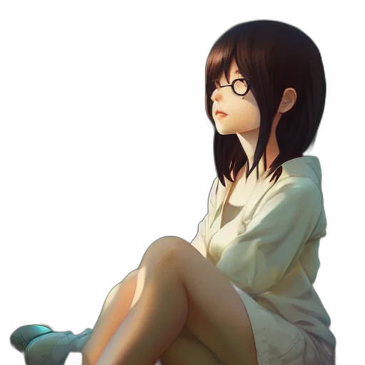 dress, face, staff, robot, concept art, anime, photorealistic, pixel art transparent PNG cut-out