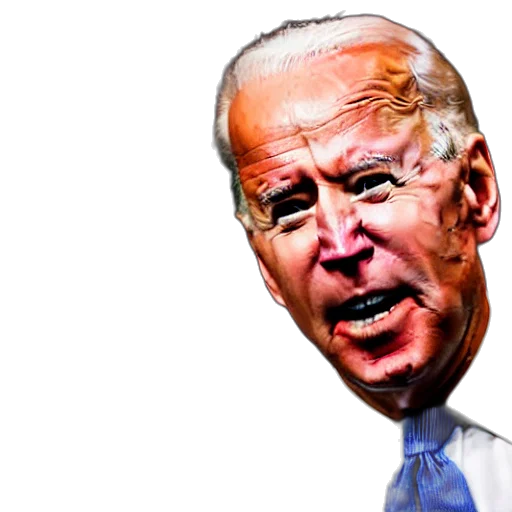 mask, creature, joe, biden, turns, into, zombie transparent PNG cut-out