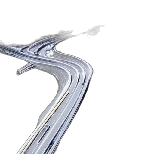 3d render, concept art, photorealistic, interstate, highway, roads, made, waterslides transparent PNG cut-out