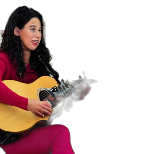 rachel, performing, song, audience, preschoolers transparent PNG cut-out
