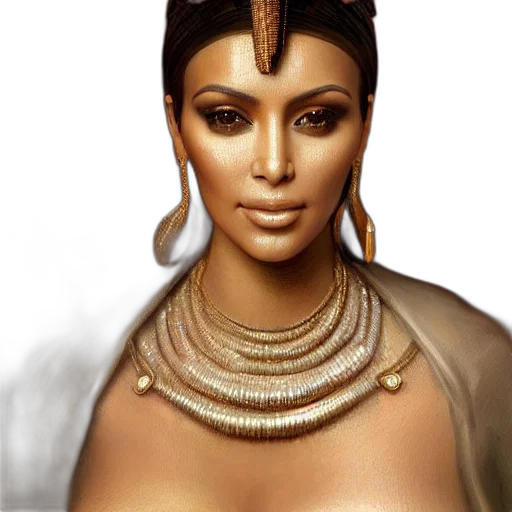 jewelry, crown, face, photorealistic, fantasy art, concept art, 3d render, earth tones transparent PNG cut-out