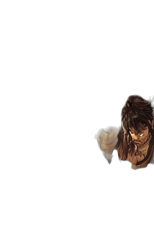 hair, face, dragon, creature transparent PNG cut-out