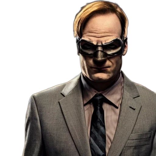 mask, bob, odenkirk, daredevil transparent PNG cut-out