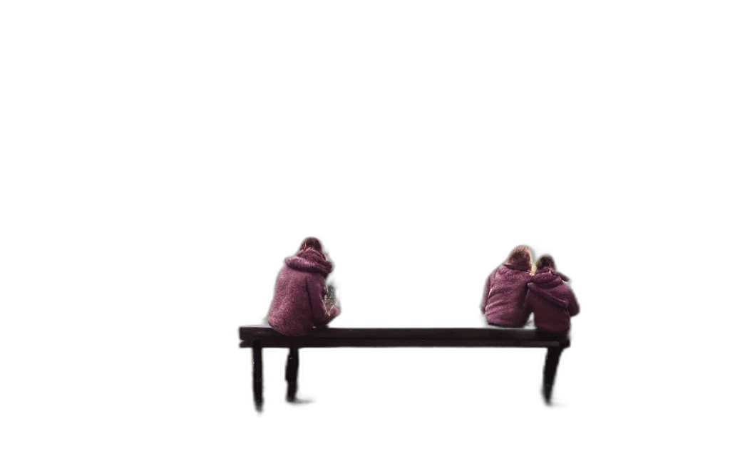furniture, jacket, crown, umbrella, concept art, 3d render, vaporwave, snow transparent PNG cut-out