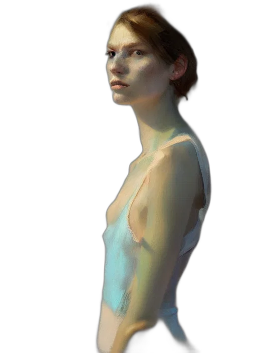 dress, face, staff, creature, photorealistic, concept art, oil painting, fantasy art transparent PNG cut-out