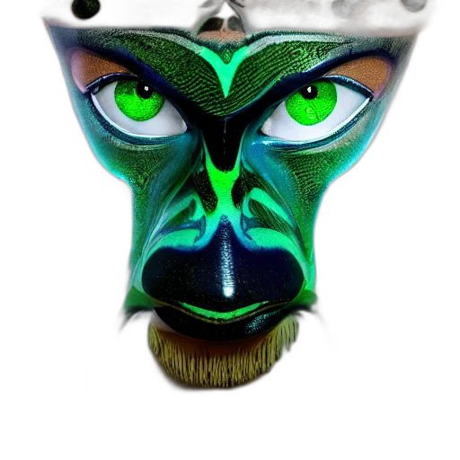 mask, face, creature, jewelry transparent PNG cut-out