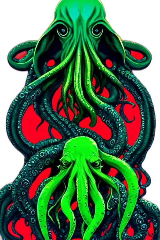 creature, animal, staff, crown, concept art, pixel art, comic book art, 3d render transparent PNG cut-out
