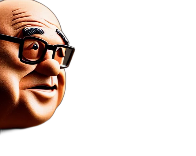 face, mask, staff, 3d render, cartoon, photorealistic, concept art, danny transparent PNG cut-out