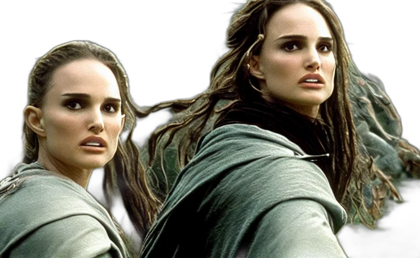 photorealistic, epic, photo, natalie transparent PNG cut-out
