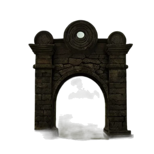 furniture, mask, crown, staff, concept art, 3d render, fantasy art, photorealistic transparent PNG cut-out