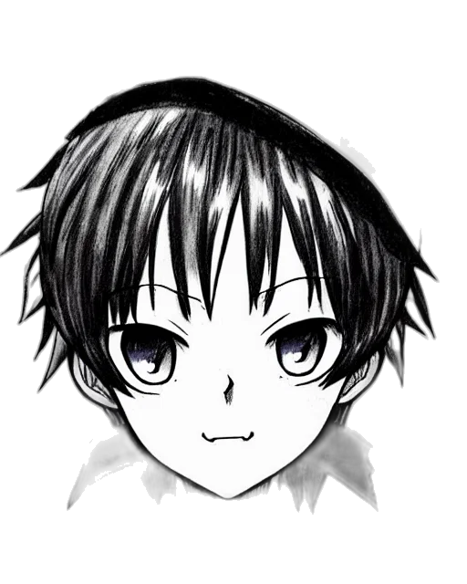 face, mask, staff, hat, anime, cartoon, pixel art, photorealistic transparent PNG cut-out