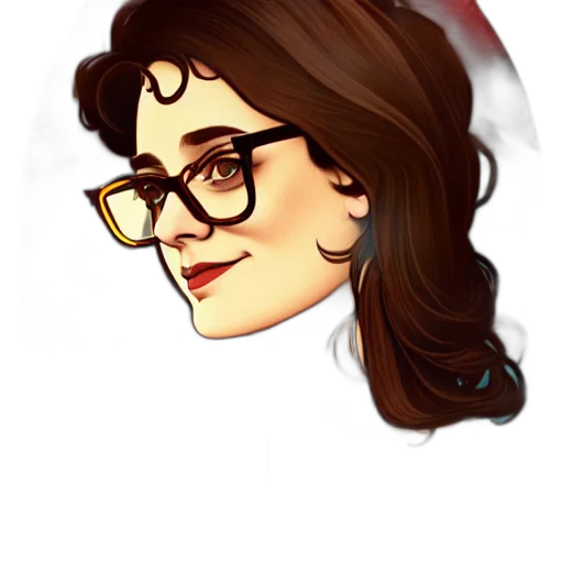 face, staff, hat, cartoon transparent PNG cut-out