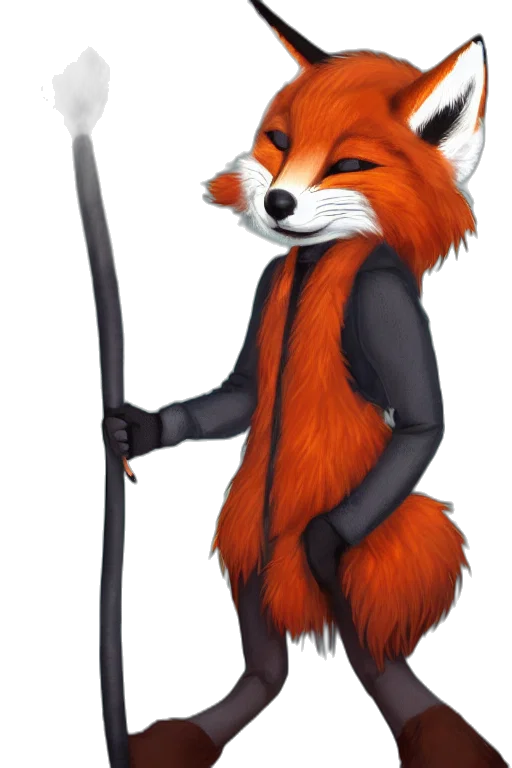 staff, sword, animal, weapon, concept art, fantasy art, 3d render, pixel art transparent PNG cut-out