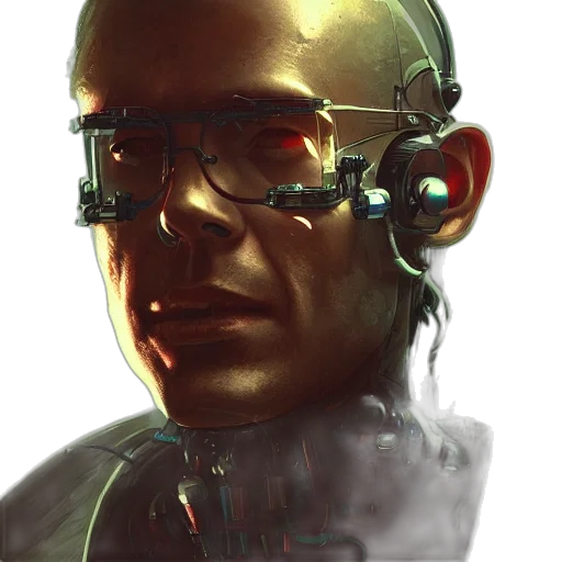 robot, face, staff, mask transparent PNG cut-out