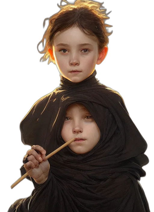 mask, face, staff, weapon, photorealistic, concept art, oil painting, fantasy art transparent PNG cut-out