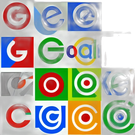 3d render, vector, graphic, google transparent PNG cut-out
