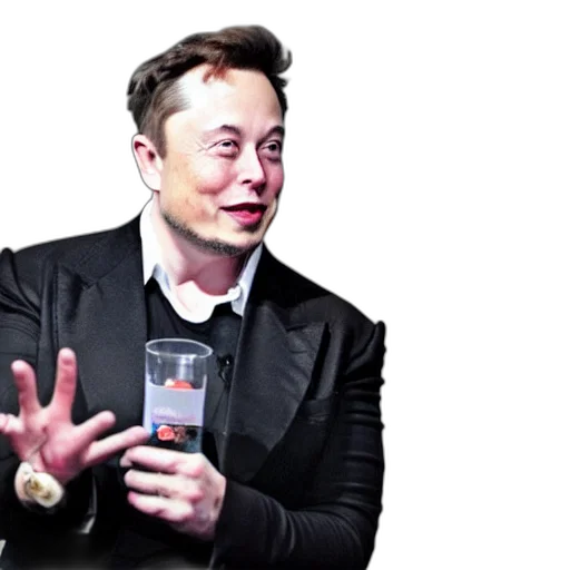 robot, face, elon, musk transparent PNG cut-out