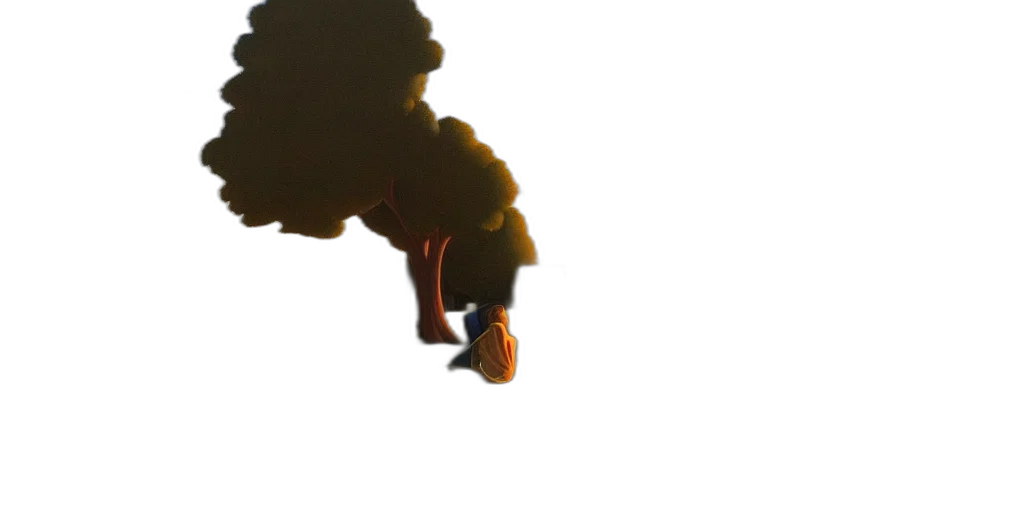 dragon, tree, mask, face transparent PNG cut-out