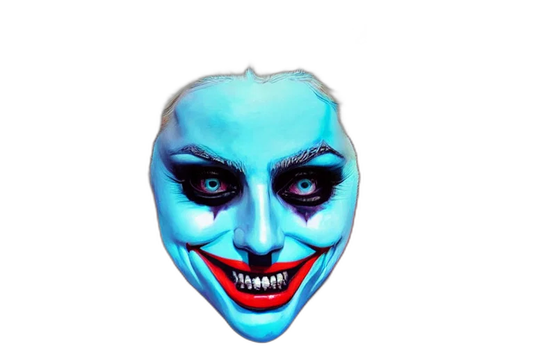mask, face, creature, jewelry transparent PNG cut-out