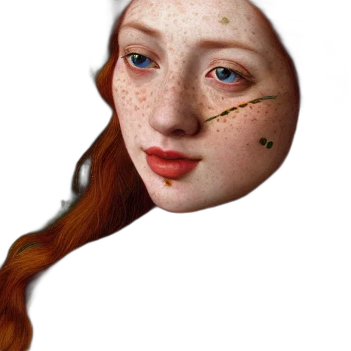 face, mask, jewelry, creature transparent PNG cut-out