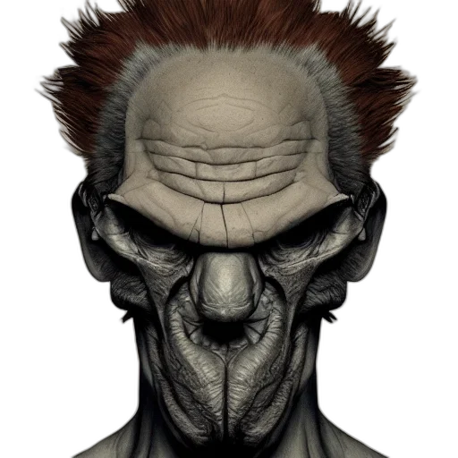 mask, face, creature, staff transparent PNG cut-out