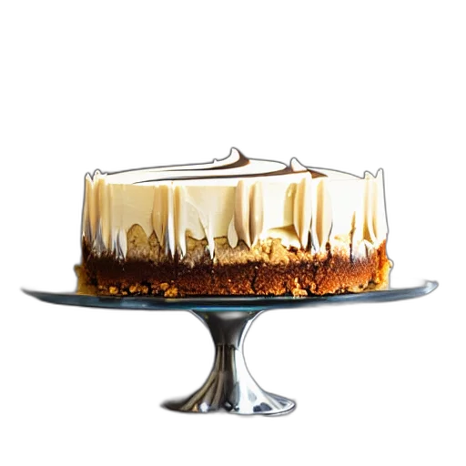 food, crown, hat, 3d render, candy, cream, toffee, cheesecake transparent PNG cut-out